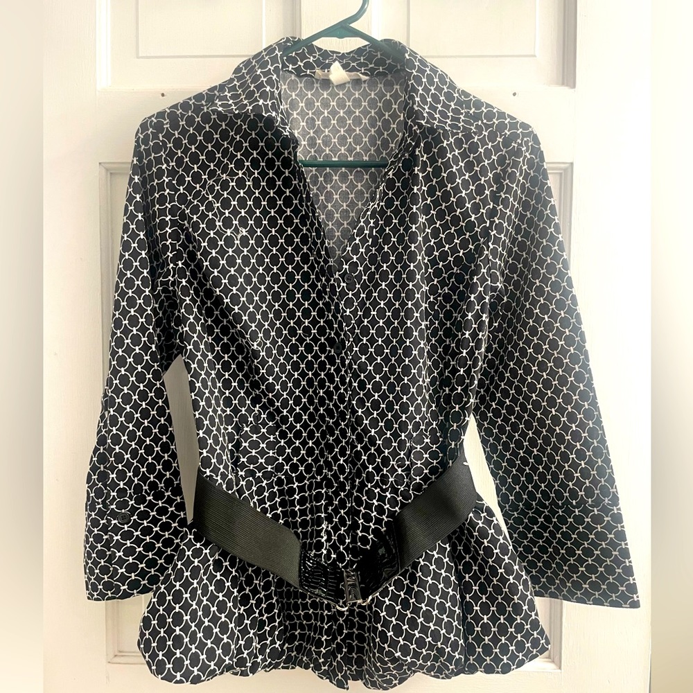 Giorgio Sant’Angelo belted top